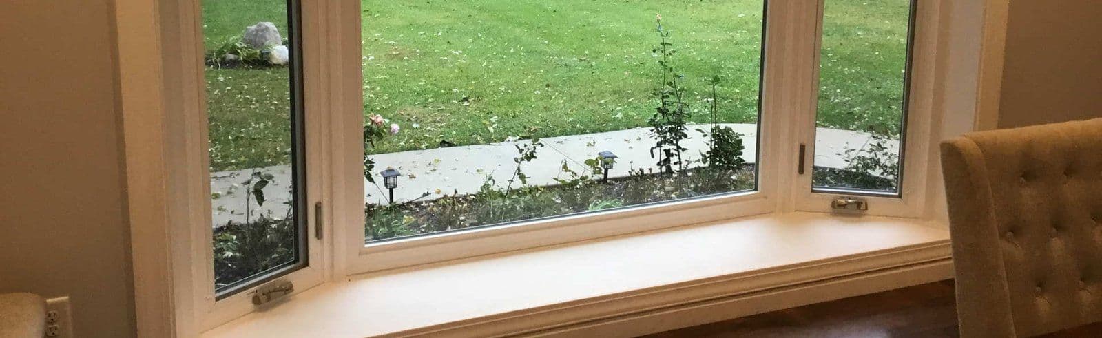 Energy-efficient replacement windows installed in Milwaukee, WI home by Empire Home Remodeling